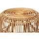 bali & pari Maverick Modern Bohemian Natural Brown Rattan End table WHI-Maverick-Rattan-ET