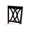 Baxton Studio Maya Modern Beige Fabric and Espresso Brown Finished Wood 5-Piece Dining Set
