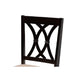 Baxton Studio Maya Modern Beige Fabric and Espresso Brown Finished Wood 5-Piece Dining Set