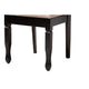 Baxton Studio Maya Modern Beige Fabric and Espresso Brown Finished Wood 5-Piece Dining Set