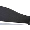 Baxton Studio Milligan Modern and Contemporary Charcoal Fabric Upholstered and Dark Brown Finished Wood Full Size Daybed