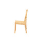bali & pari Monaco Modern Bohemian Oak Brown Finished Mahogany Wood and Natural Rattan Dining Chair WHI-Monaco-Rattan-DC