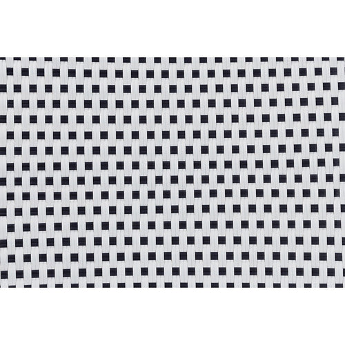 Baxton Studio Genica Classic French Black and White Weaving and Natural Brown Rattan 5-Piece Indoor and Outdoor Bistro Set