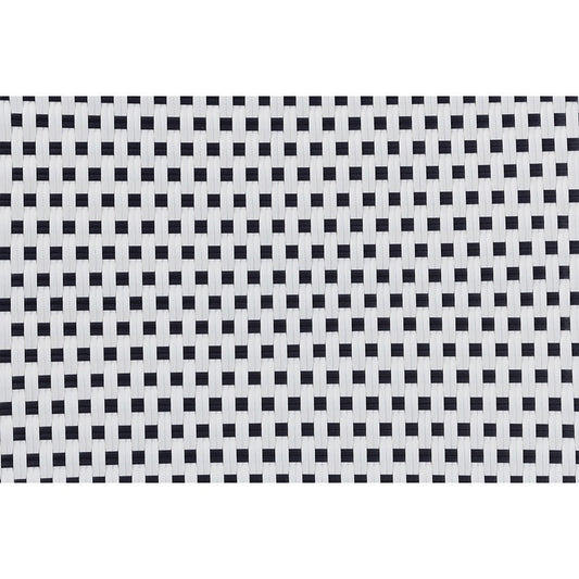 Baxton Studio Genica Classic French Black and White Weaving and Natural Brown Rattan 5-Piece Indoor and Outdoor Bistro Set