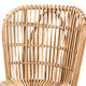 bali & pari Nagoya Modern Bohemian Natural Rattan Tall Lounge Chair