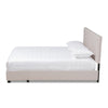 Baxton Studio Netti Beige Fabric Upholstered 2-Drawer Queen Size Platform Storage Bed