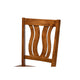 Baxton Studio Noelia Modern and Contemporary Transitional Walnut Brown Finished Wood 5-Piece Dining Set