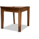 Baxton Studio Noelia Modern and Contemporary Transitional Walnut Brown Finished Wood 5-Piece Dining Set