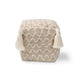 Baxton Studio Noland Moroccan Inspired Natural and Ivory Handwoven Cotton and Hemp Pouf Ottoman WHI-Noland-Natural-Pouf