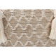 Baxton Studio Noland Moroccan Inspired Natural and Ivory Handwoven Cotton and Hemp Pouf Ottoman WHI-Noland-Natural-Pouf