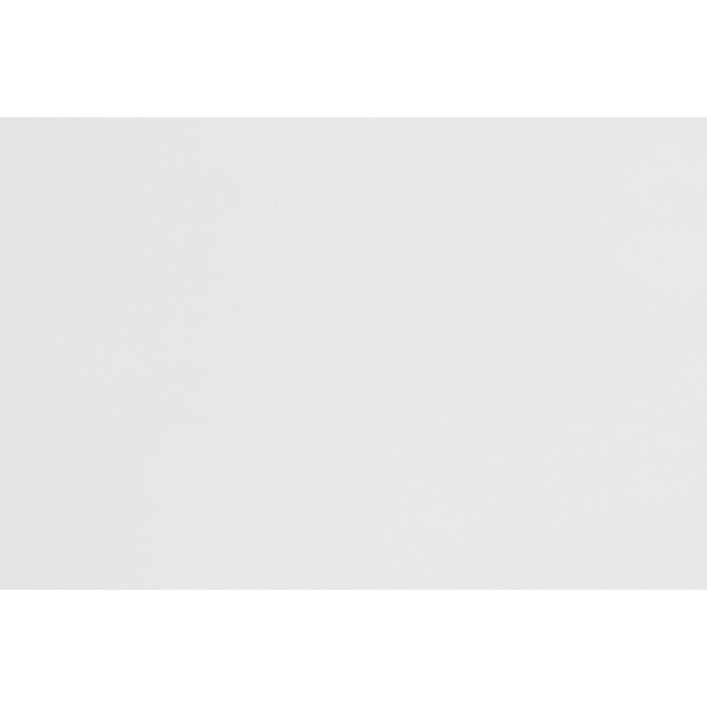 bali & pari Odile Mid-Century Modern Two-Tone Natural Brown and White Bayur Wood 1-Drawer Console Table