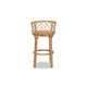 bali & pari Orchard Modern Bohemian Natural Brown Rattan Bar Stool WHI-Orchard-Rattan-BS