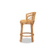 bali & pari Orchard Modern Bohemian Natural Brown Rattan Counter Stool WHI-Orchard-Rattan-CS