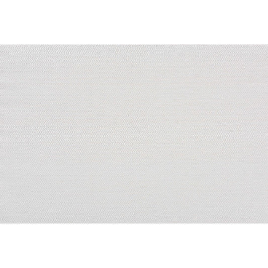 bali & pari Orchard Modern Bohemian White Fabric Upholstered and Natural Brown Rattan Dining Chair