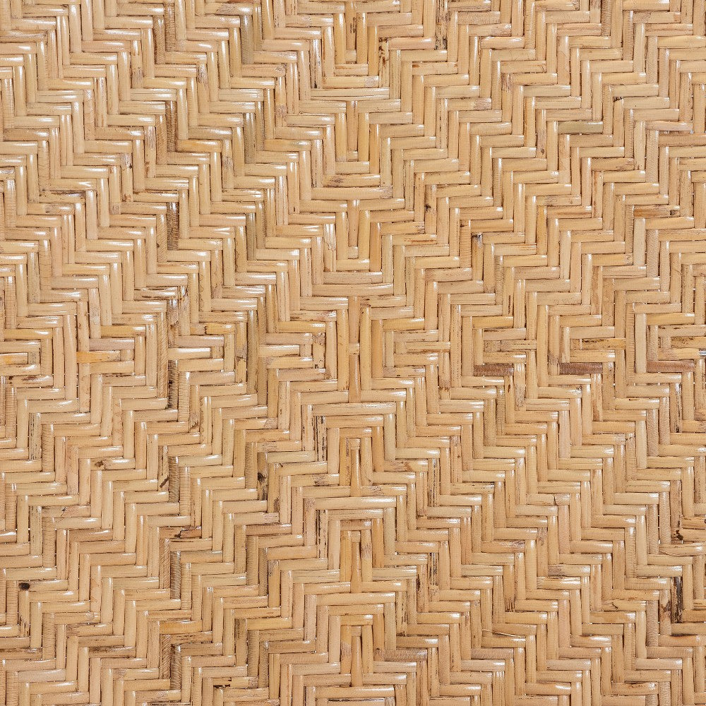 bali & pari Osaka Modern Bohemian Natural Brown Rattan Dining Chair WHI-Osaka-Natural-DC