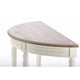 Baxton Studio Vologne Traditional White Wood French Console Table
