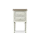 Baxton Studio Anjou Traditional French Accent Nightstand WHI-PLM4VM-M-B-CA
