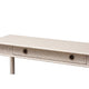 Baxton Studio Ariella Country Cottage Farmhouse Whitewashed 1-Drawer Console Table WHI-RAM13-Whitewashed-ST