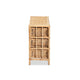 bali & pari Dariana Modern Bohemian Natural Brown Rattan 6-Drawer Storage Cabinet WHI-RBS018-Rattan-6DW-Cabinet
