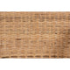bali & pari Varick Modern Bohemian Natural Brown Finished Rattan Dining Chair