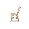 bali & pari Nadira Modern Bohemian Natural Brown Finished Rattan Dining Chair WHI-RCN003-Rattan-DC