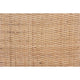 bali & pari Nadira Modern Bohemian Natural Brown Finished Rattan Dining Chair