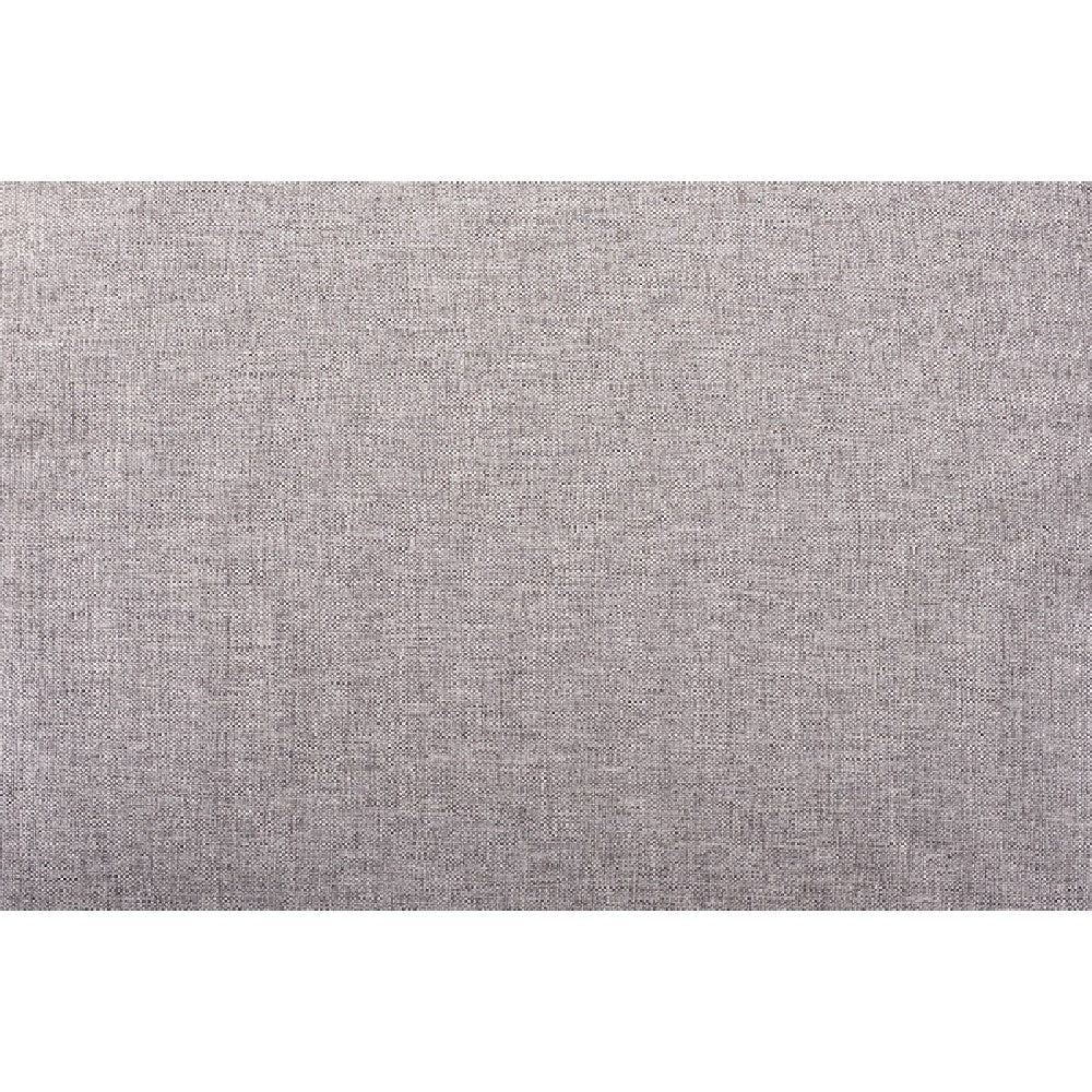 Baxton Studio Gideon Modern and Contemporary Grey Fabric Upholstered and Walnut Brown Finished Wood 2-Piece Dining Chair Set