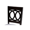 Baxton Studio Bennett Modern and Contemporary Grey Fabric Upholstered and Dark Brown Finished Wood 6-Piece Dining Set
