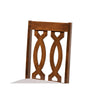 Baxton Studio Cherese Modern and Contemporary Grey Fabric Upholstered and Walnut Brown Finished Wood 2-Piece Dining Chair Set