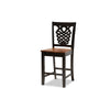 Baxton Studio Gervais Modern and Contemporary Transitional Two-Tone Dark Brown and Walnut Brown Finished Wood 5-Piece Pub Set