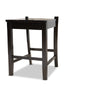 Baxton Studio Nicolette Modern and Contemporary Transitional Dark Brown Finished Wood 5-Piece Pub Set WHI-RH340P-Dark-Brown-5PC-Pub-Set