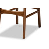 Baxton Studio Katya Mid-Century Modern Walnut Brown Finished Wood 2-Piece Bar Stool Set WHI-RH378BP-Walnut Bent Seat-BS-2PK