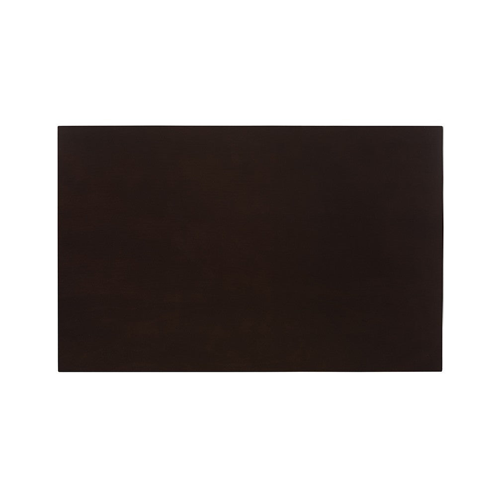 Baxton Studio Genesis Modern Grey Fabric and Dark Brown Finished Wood 5-Piece Dining Set