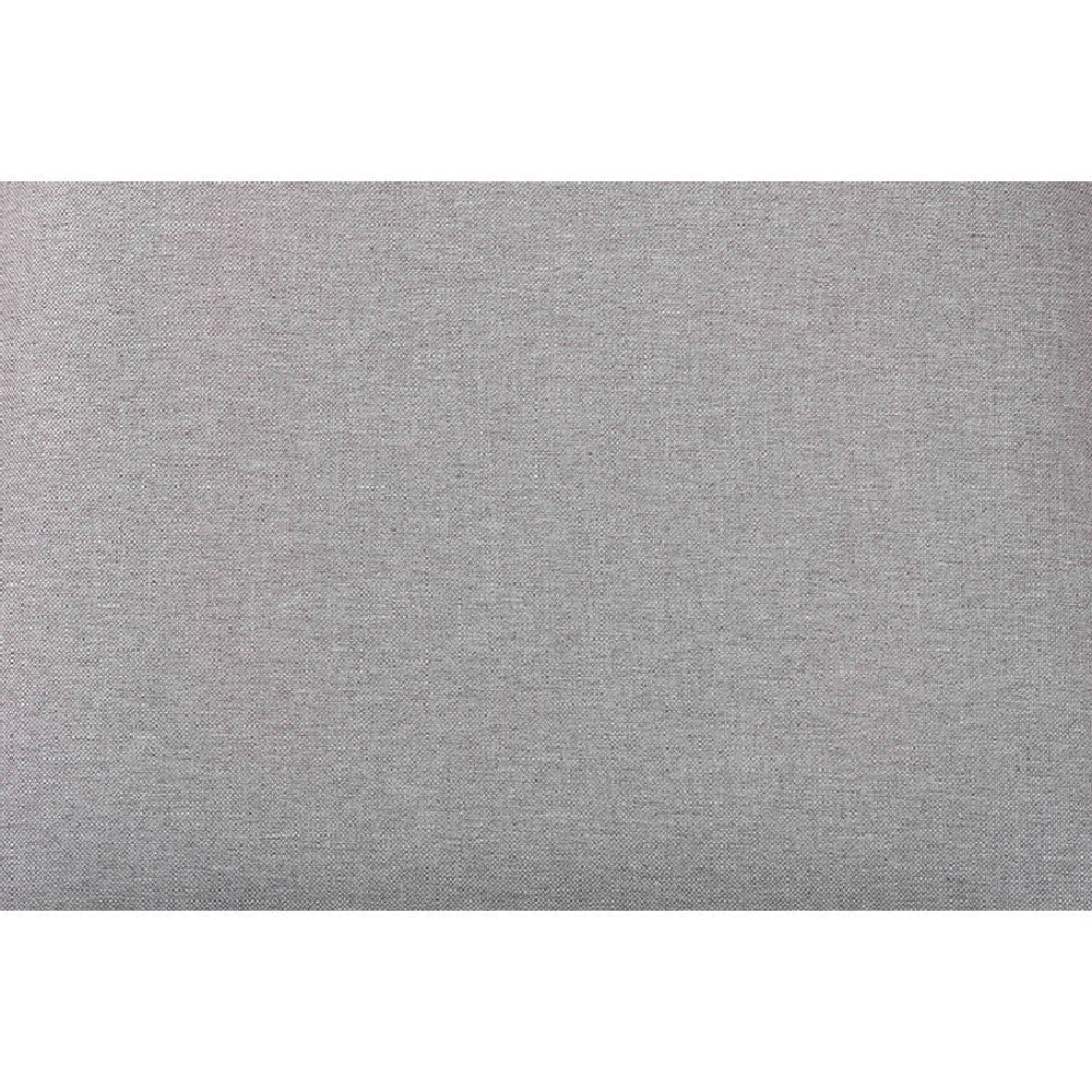 Baxton Studio Genesis Modern Grey Fabric and Dark Brown Finished Wood 5-Piece Dining Set