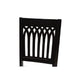 Baxton Studio Genesis Modern Grey Fabric and Dark Brown Finished Wood 2-Piece Dining Chair Set WHI-RH389C-Grey-Dark-Brown-DC-2PK