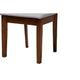 Baxton Studio Genesis Modern Grey Fabric and Walnut Brown Finished Wood 7-Piece Dining Set WHI-RH389C-Grey-Walnut-7PC-Dining-Set