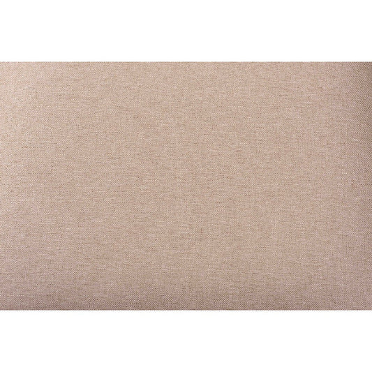 Baxton Studio Genesis Modern Beige Fabric and Dark Brown Finished Wood 5-Piece Dining Set