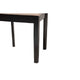 Baxton Studio Genesis Modern Beige Fabric and Dark Brown Finished Wood 6-Piece Dining Set