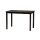 Baxton Studio Abigail Modern Grey Fabric and Dark Brown Finished Wood 5-Piece Dining Set