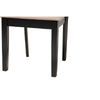 Baxton Studio Abigail Modern Beige Fabric and Dark Brown Finished Wood 5-Piece Dining Set