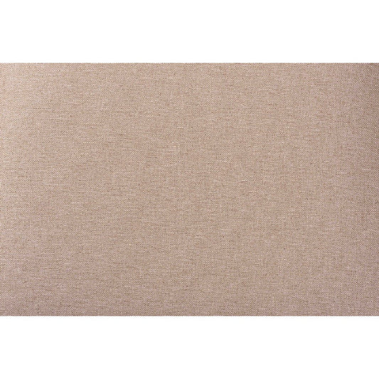 Baxton Studio Abigail Modern Beige Fabric and Dark Brown Finished Wood 7-Piece Dining Set