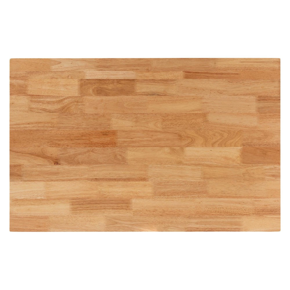 Baxton Studio Eveline Modern Natural Brown Finished Wood 43-Inch Dining Table WHI-RH7006-Natural-DT