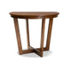 Baxton Studio Alayna Modern and Contemporary Walnut Brown Finished 35-Inch-Wide Round Wood Dining Table