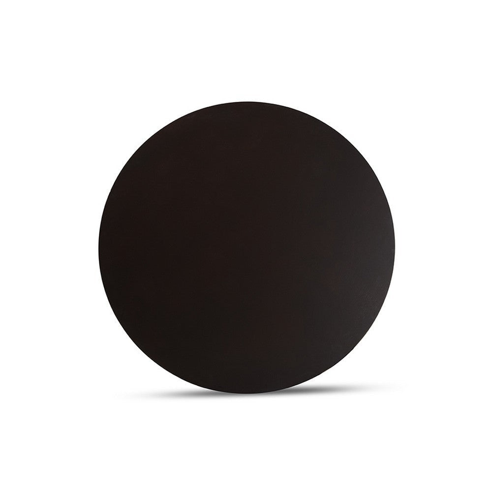 Baxton Studio Kenji Modern and Contemporary Dark Brown Finished 34-Inch-Wide Round Wood Dining Table WHI-RH7208T-Dark-Brown-35-IN-DT