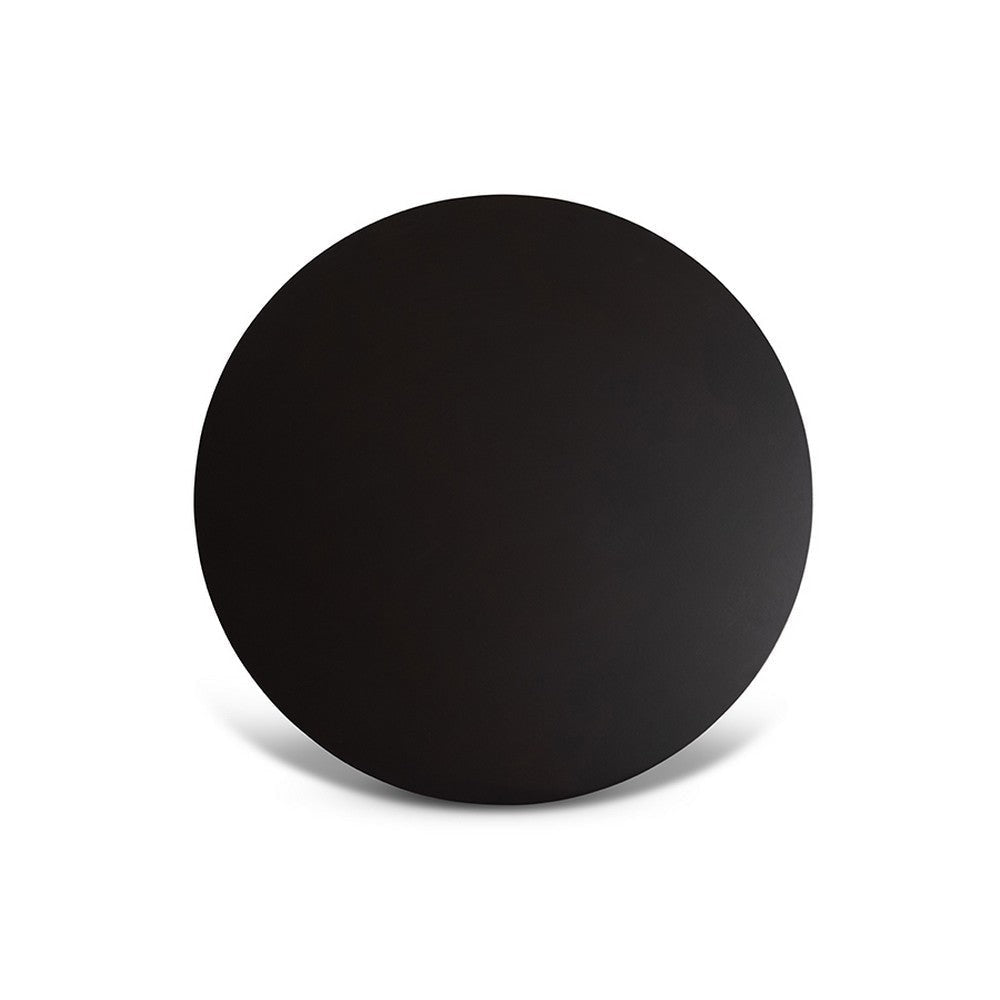 Baxton Studio Ela Modern and Contemporary Dark Brown Finished 35-Inch-Wide Round Wood Dining Table WHI-RH7230T-Dark-Brown-35-IN-DT