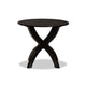 Baxton Studio Tilde Modern and Contemporary Dark Brown Finished 35-Inch-Wide Round Wood Dining Table