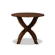 Baxton Studio Tilde Modern and Contemporary Walnut Brown Finished 35-Inch-Wide Round Wood Dining Table