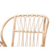 bali & pari Caelia Modern Bohemian Natural Brown Rattan and Black Metal Chair WHI-RMC033-Rattan-DC