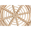 bali & pari Bowie Modern Bohemian Natural Brown Rattan 2-Piece Nesting End Table Set WHI-RT010-Rattan-Nesting-Table