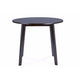 Baxton Studio Debbie Mid-Century Dark Brown Wood Round Dining Table WHI-RT332-TBL